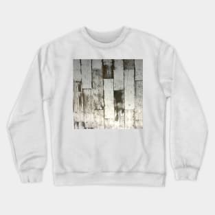 coastal chic french country nautical beach white wood Crewneck Sweatshirt